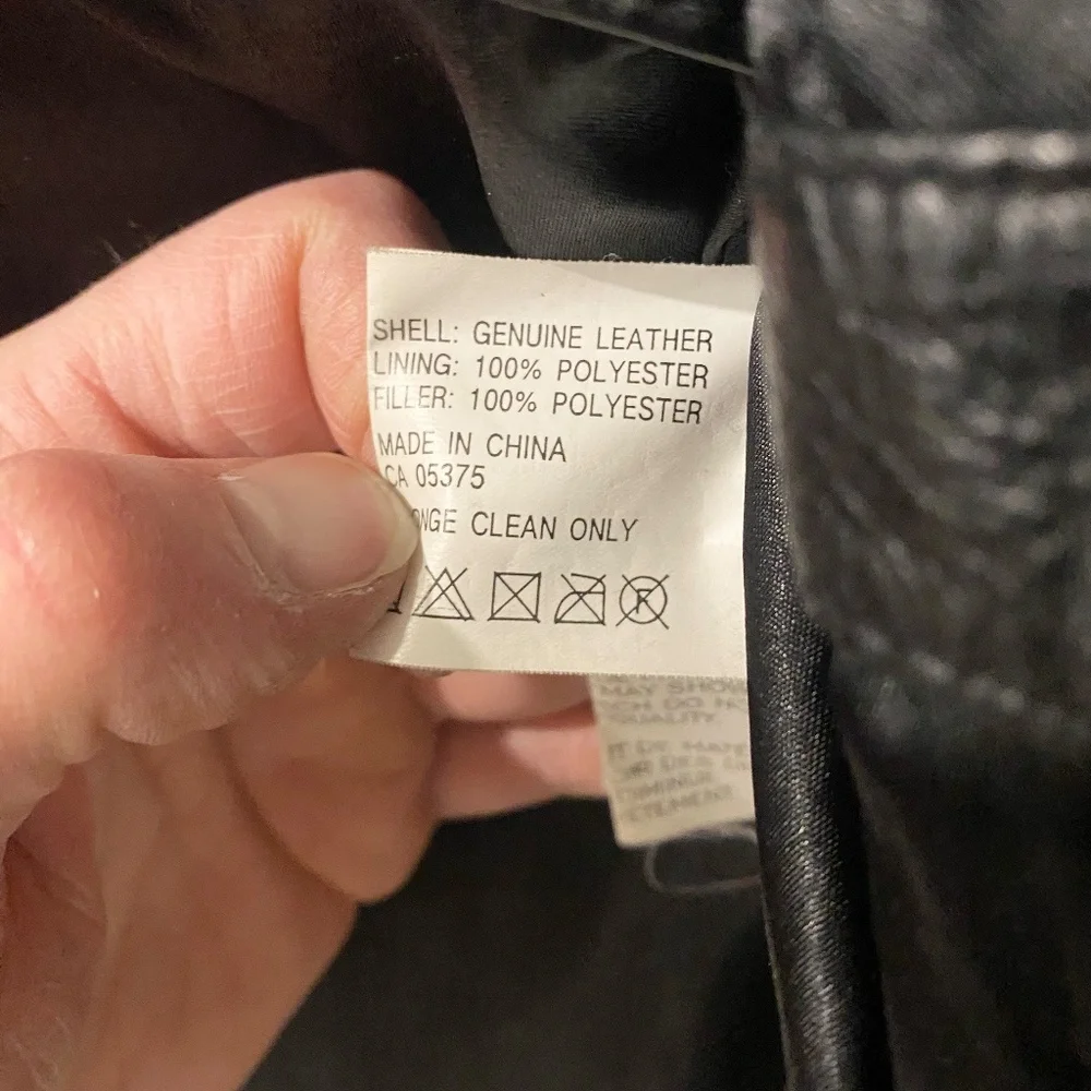 Bostonian by Moores Genuine Leather Jacket - Large